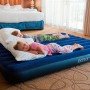 Двухместный надувной матрас для сна и отдыха Intex 64759 с велюровым покрытием 152х203х25 см