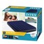 Двухместный надувной матрас для сна и отдыха Intex 64759 с велюровым покрытием 152х203х25 см