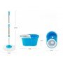 Универсальная швабра с отжимом-центрифугой и ведром Easy Mop "Круглая Швабра"