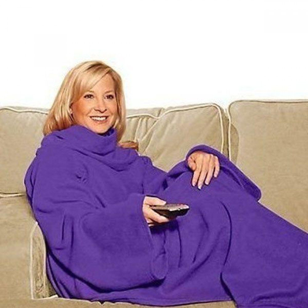 Теплый плед с рукавами SNUGGIE Теплый плед с рукавами SNUGGIE