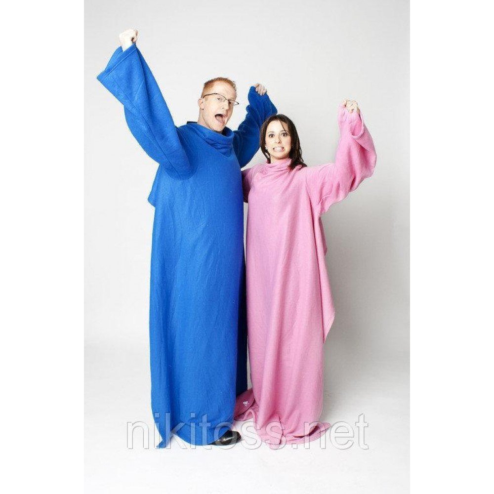 Теплый плед с рукавами SNUGGIE Теплый плед с рукавами SNUGGIE