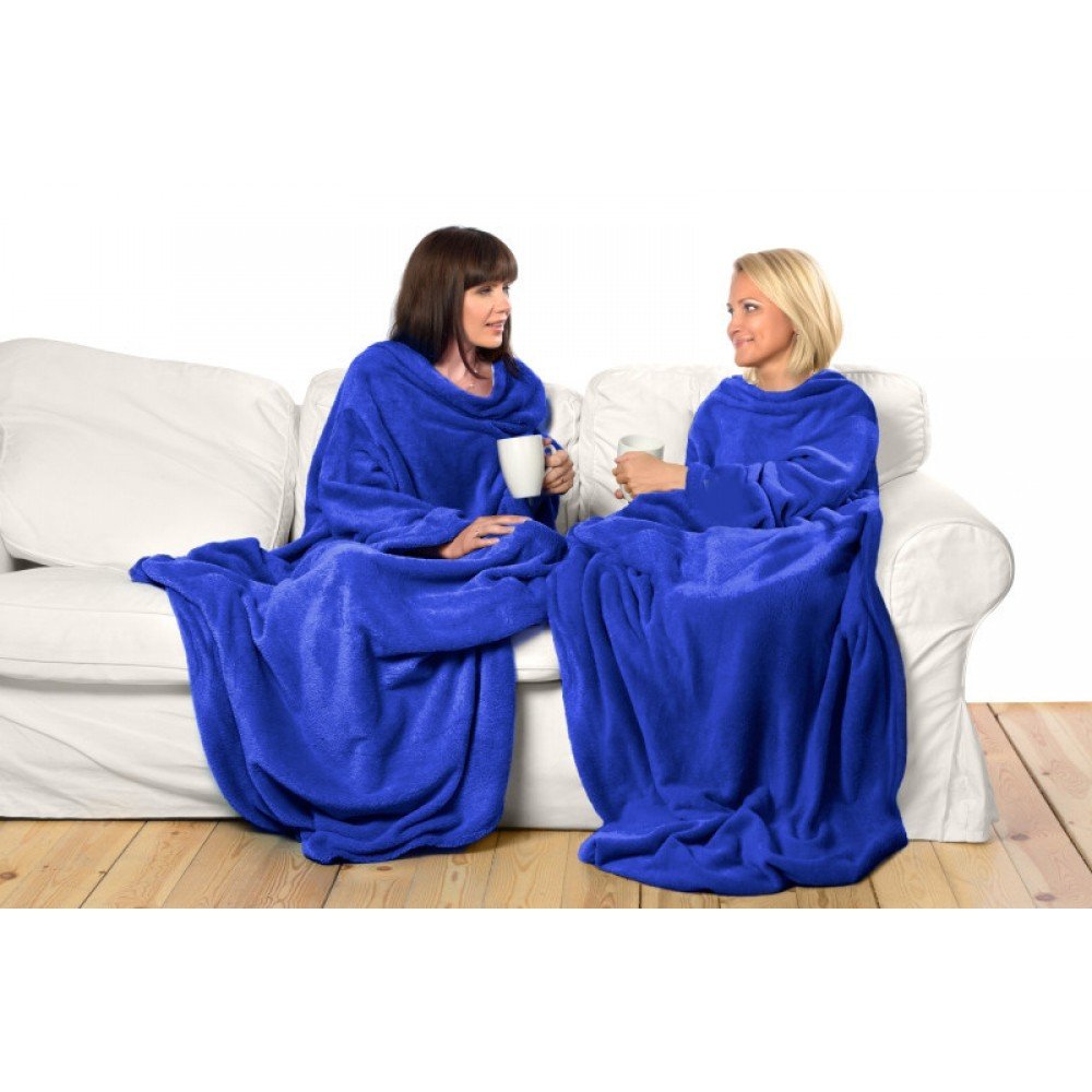 Теплый плед с рукавами SNUGGIE Теплый плед с рукавами SNUGGIE