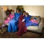 Теплый плед с рукавами SNUGGIE Теплый плед с рукавами SNUGGIE