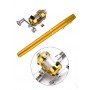 Удочка складная с катушкой и леской, телескопическая, Fishing rod in pen case, блесной, удочка ручка Удочка складная с катушкой и леской, телескопическая, Fishing rod in pen case, блесной, удочка ручка
