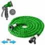 Шланг для полива X HOSE 30 м с распылителем, садовый шланг, поливочный шланг для сада ЗЕЛЕНЫЙ
