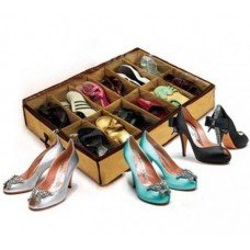 Компактный Органайзер для хранения до 12 пар обуви Shoes-under. Лучшая Цена!