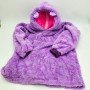 Детская толстовка-халат плед трансформер с капюшоном и рукавами Huggle Pets Hoodie