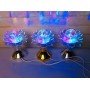 Яркая, Вращающаяся диско лампа Led full color rotating lamp светодиодная Лилия DISCO CB 0319. Лучшая Цена!
