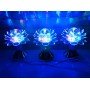Яркая, Вращающаяся диско лампа Led full color rotating lamp светодиодная Лилия DISCO CB 0319. Лучшая Цена!