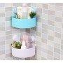 Полка на присосках угловая для ванной Triangle Shelves (WO-15)