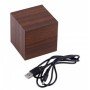 Электронные настольные часы в виде деревянного бруска LED WOOD CLOCK VST-869-1