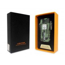 Аккумуляторная электро импульсная спиральная USB зажигалка в подарочной упаковке L-15636