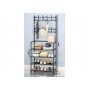 Универсальная вешалка для одежды New simple floor clothes rack size 60X29.5X151 см Черная