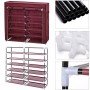 Тканевый двойной шкаф для обуви Shoe Cabinet 5 Layer 6510 114*30*92 Тканевый двойной шкаф для обуви Shoe Cabinet 5 Layer 6510 114*30*92