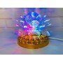 Яркая, Вращающаяся диско лампа Led full color rotating lamp светодиодная G 0073. Лучшая Цена!