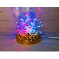 Яркая, Вращающаяся диско лампа Led full color rotating lamp светодиодная G 0073. Лучшая Цена!