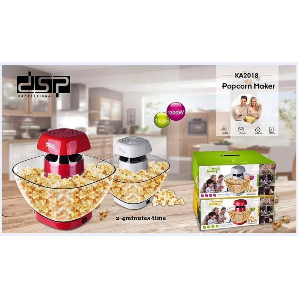 Попкорница аппарат для приготовления попкорна Popcorn maker DSP KA2018 Попкорница аппарат для приготовления попкорна Popcorn maker DSP KA2018