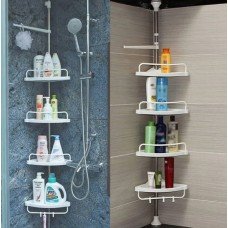Угловая полка для ванной комнаты Multi Corner Shelf Стойка Стелаж