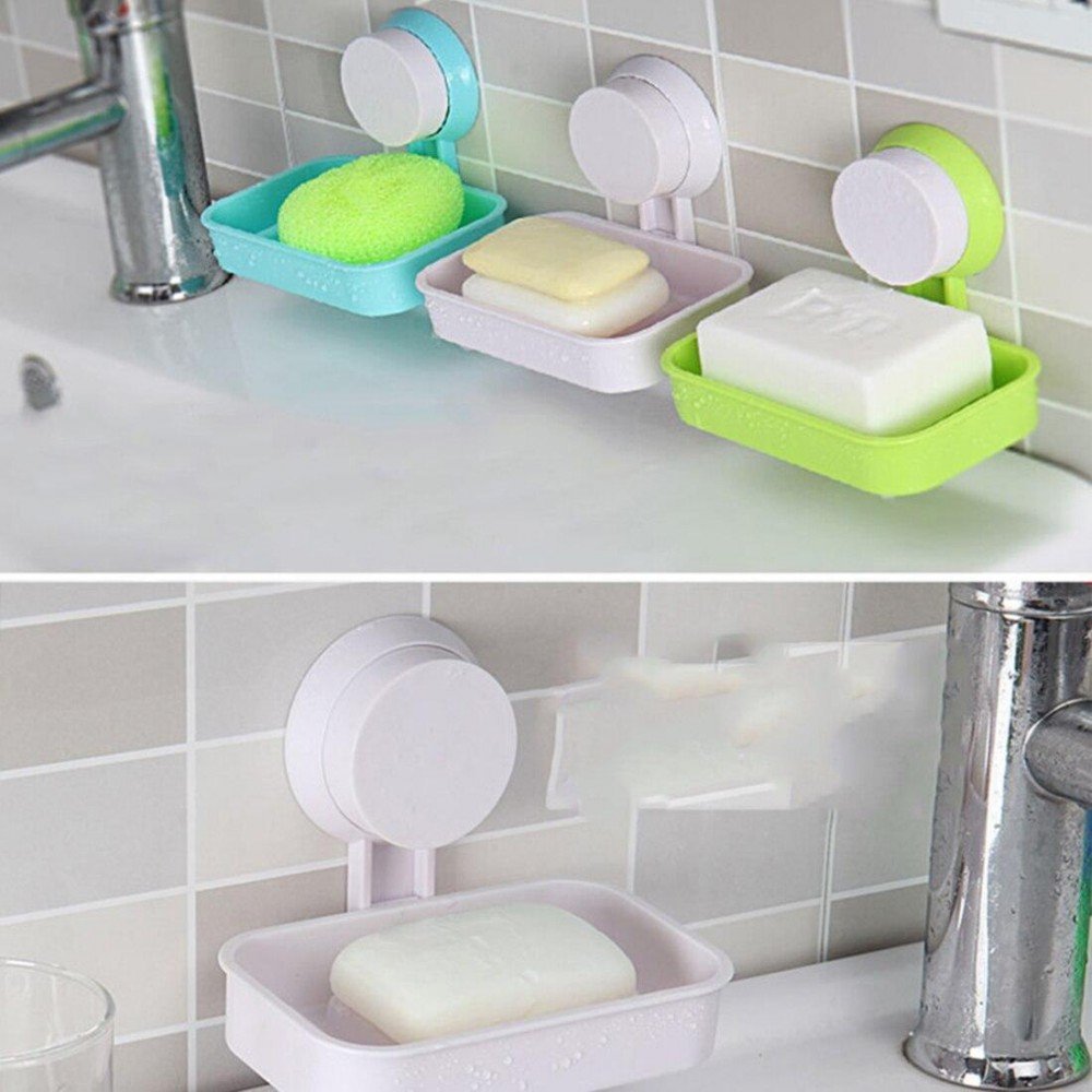 Удобная Мыльница на присоске Soap Box Multifunctional 1 шт (WO-17) Удобная Мыльница на присоске Soap Box Multifunctional 1 шт (WO-17)