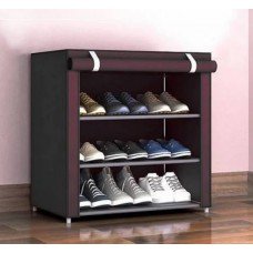 Складной тканевый шкаф для обуви Shoe Rack And Wardrobe HCX B4 TV10026