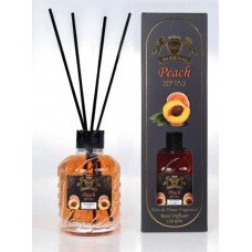 Аромадиффузор для дома Персик Golden Silva Reed Diffuser, 150 ml