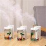 Увлажнитель воздуха и ночник (2в1) прозрачная чашка украшение Humidifier Увлажнитель воздуха и ночник (2в1) прозрачная чашка украшение Humidifier