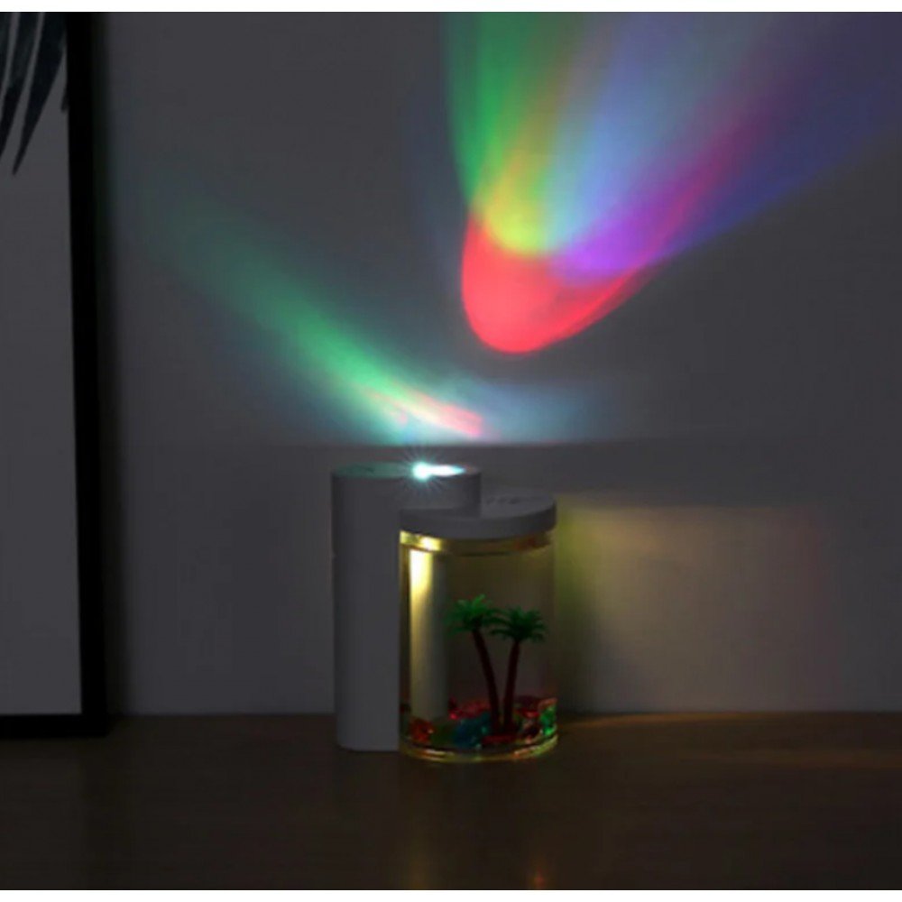 Увлажнитель воздуха и ночник (2в1) прозрачная чашка украшение Humidifier Увлажнитель воздуха и ночник (2в1) прозрачная чашка украшение Humidifier