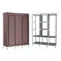 Складной каркасный тканевый шкаф Storage Wardrobe 88130, шкаф на три секции 130*45*175