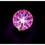 Плазменный шар Молния Plasma ball светильник 12 см