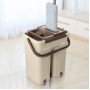 Швабра с ведром с автоматическим отжимом Easy Mop | Комплект для уборки Чудо-швабра и ведро с отжимом