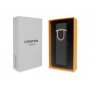 Аккумуляторная электро импульсная спиральная USB зажигалка L-15642 в подарочной упаковке