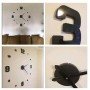 Стильные настенные часы с цифрами "Diy Clock" NEW Стильные настенные часы с цифрами "Diy Clock" NEW