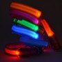Ошейник LED светящийся узкий для небольших собак и кошек 0.5 м Синий, Красный, Зеленый