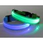 Ошейник LED светящийся узкий для небольших собак и кошек 0.5 м Синий, Красный, Зеленый
