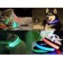 Ошейник LED светящийся узкий для небольших собак и кошек 0.5 м