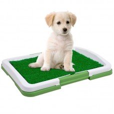 Туалет для собак Puppy Potty Pad 47х34х6 лоток для щенков горшок трава