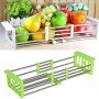 Многофункциональная складная кухонная полка Kitchen Drain Shelf Rack от 33см до 48см