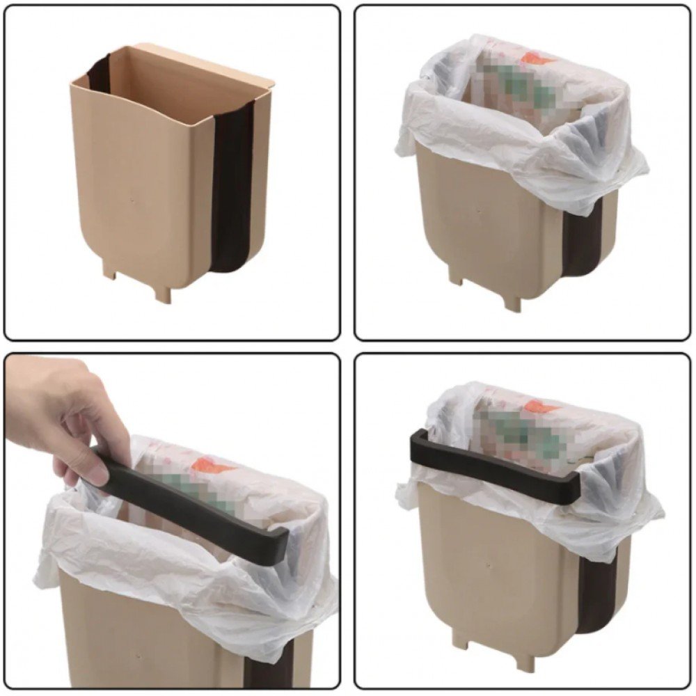 Складной мусорный контейнер на двери Kitchen Wet garbage FLEXIBLE BIN, раскладной Складной мусорный контейнер на двери Kitchen Wet garbage FLEXIBLE BIN, раскладной