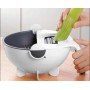 Многофункциональная вращающаяся овощерезка WET BASKET