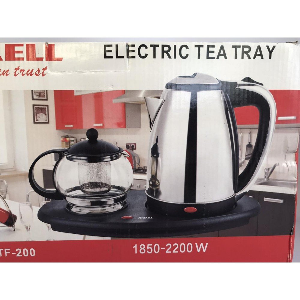 Чайник электрический с чайничком для заварки чая TEAFAELL TF-200 1850W Чайник электрический с чайничком для заварки чая TEAFAELL TF-200 1850W