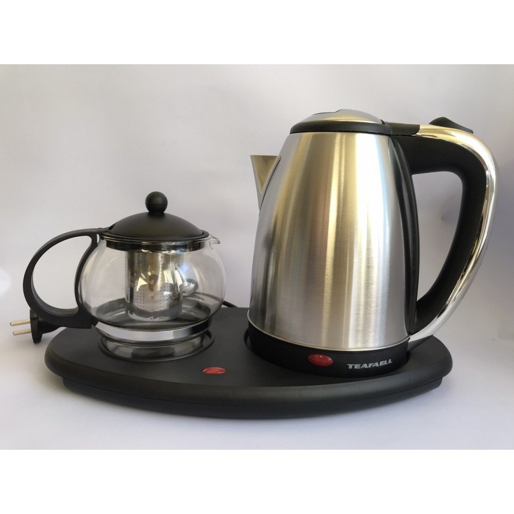 Чайник электрический с чайничком для заварки чая TEAFAELL TF-200 1850W Чайник электрический с чайничком для заварки чая TEAFAELL TF-200 1850W