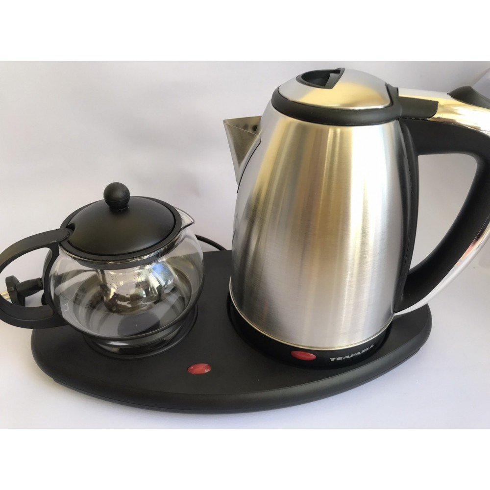 Чайник электрический с чайничком для заварки чая TEAFAELL TF-200 1850W Чайник электрический с чайничком для заварки чая TEAFAELL TF-200 1850W