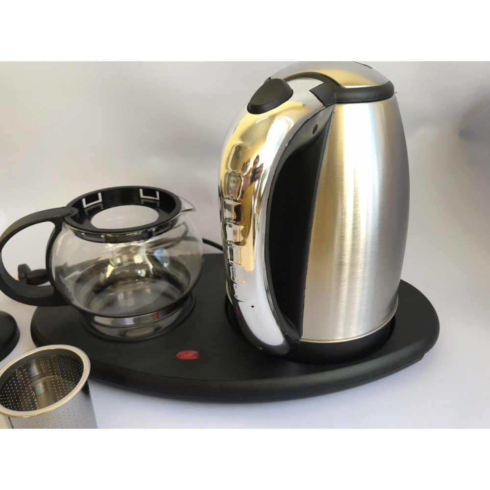 Чайник электрический с чайничком для заварки чая TEAFAELL TF-200 1850W Чайник электрический с чайничком для заварки чая TEAFAELL TF-200 1850W