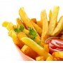 Устройство для нарезания картошки фри Lot de coupe legumes размер 10х13х8см, пластик/нержавеющая сталь