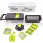 Овощерезка-измельчитель Veggie Slicer 14 в 1, ситечко для яиц и нож для очистки овощей KA-808 Овощерезка-измельчитель Veggie Slicer 14 в 1, ситечко для яиц и нож для очистки овощей KA-808