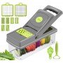 Овощерезка-измельчитель Veggie Slicer 14 в 1, ситечко для яиц и нож для очистки овощей KA-808 Овощерезка-измельчитель Veggie Slicer 14 в 1, ситечко для яиц и нож для очистки овощей KA-808