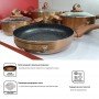 Набор кастрюль с гранитным мраморным покрытием 7 предметов Top Kitchen Deluxe TK00081