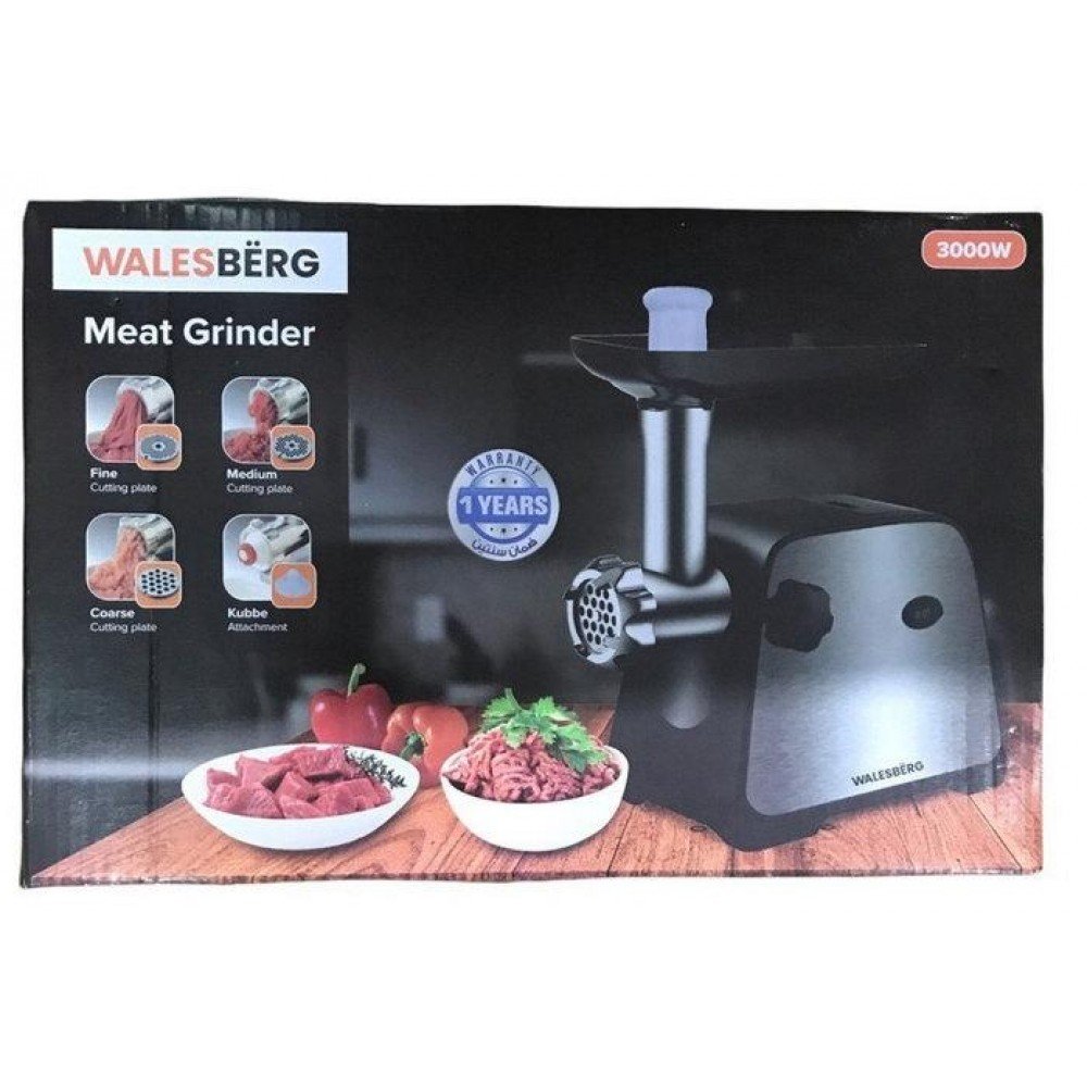 Мясорубка Welesberg WB138 3000Вт Мясорубка Welesberg WB138 3000Вт