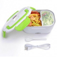 Ланч-бокс с подогревом The Electric Lunch Box / Бокс для подогрева еды ЗЕЛЕНЫЙ