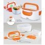 Ланч-бокс с подогревом The Electric Lunch Box / Лоток для подогрева еды ОРАНЖЕВЫЙ